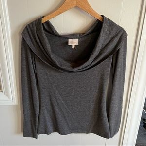 Anthropologie Deletta Off-Shoulder Top